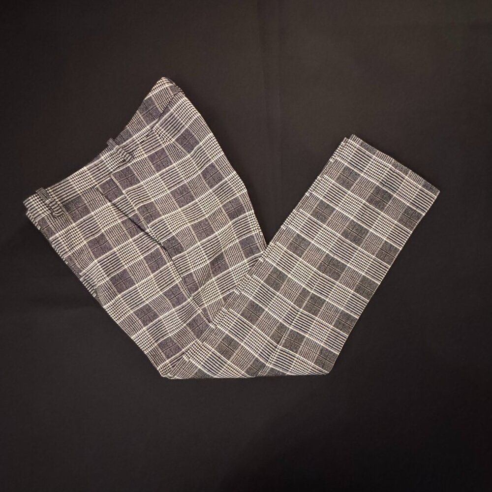 Theory Plaid Size 0 Pants. Like new.